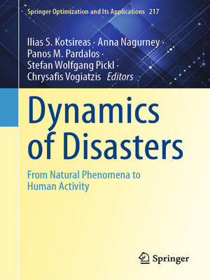 cover image of Dynamics of Disasters